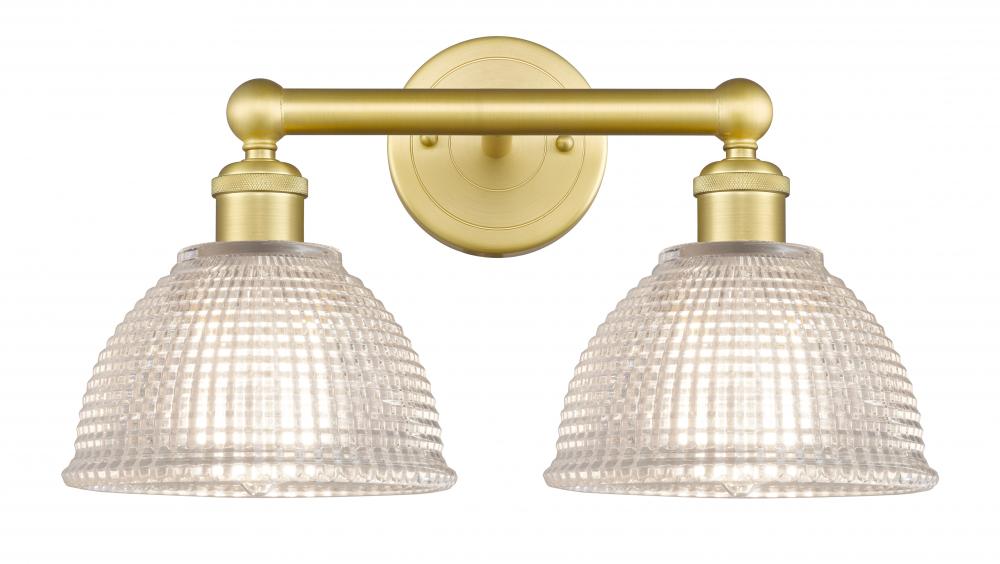 Arietta - 2 Light - 17 inch - Brushed Brass - Bath Vanity Light