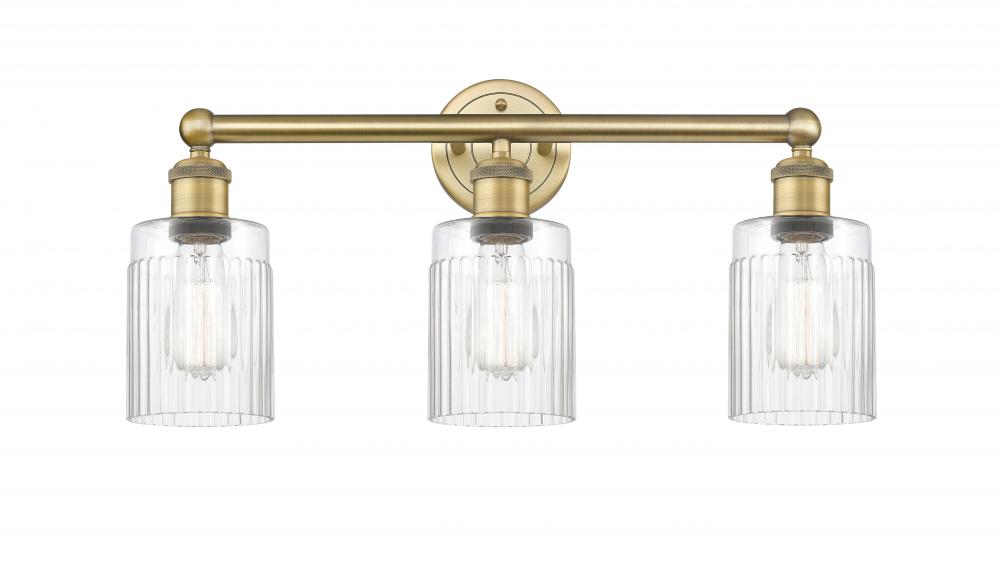 Hadley - 3 Light - 23 inch - Brushed Brass - Bath Vanity Light