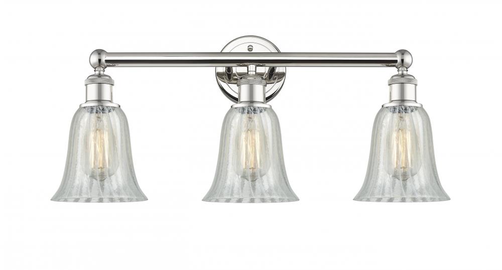 Hanover - 3 Light - 24 inch - Polished Nickel - Bath Vanity Light