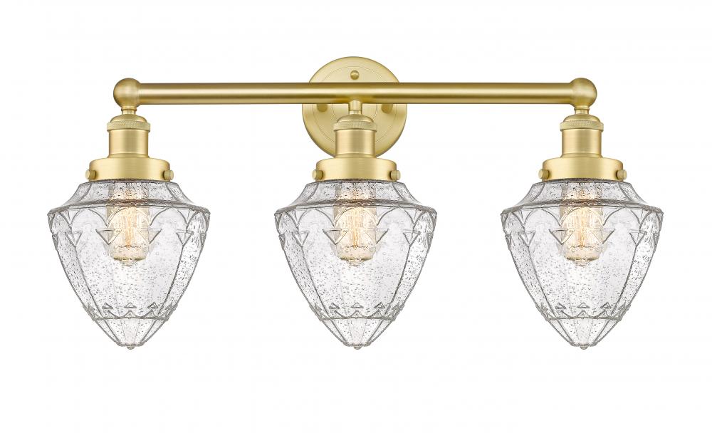 Bullet - 3 Light - 24 inch - Satin Gold - Bath Vanity Light