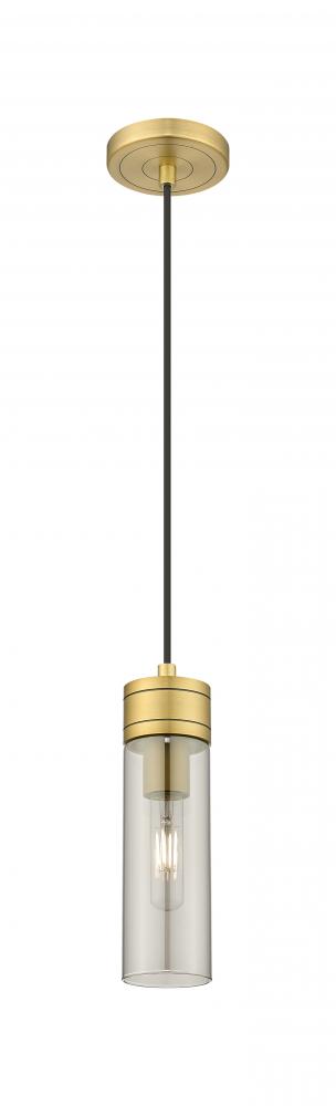 Boreas - 1 Light - 3 inch - Brushed Brass - Cord Hung - Mini Pendant