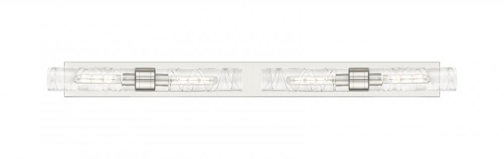 Boreas - 4 Light - 51 inch - Satin Nickel - Bath Vanity Light