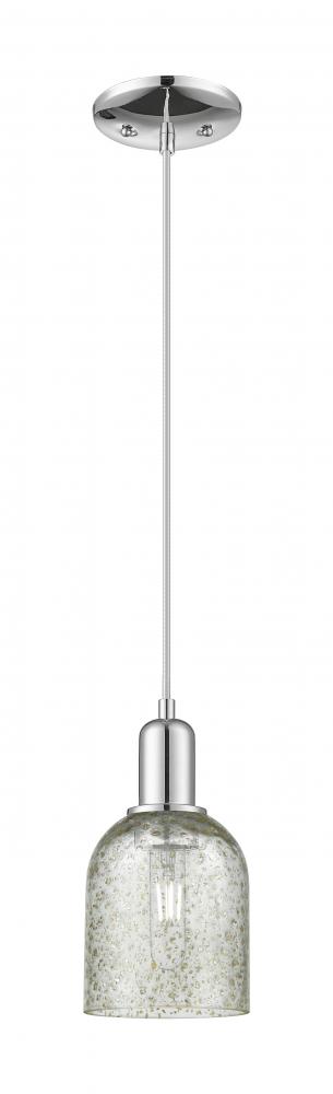 Caledonia - 1 Light - 5 inch - Polished Chrome - Cord hung - Mini Pendant