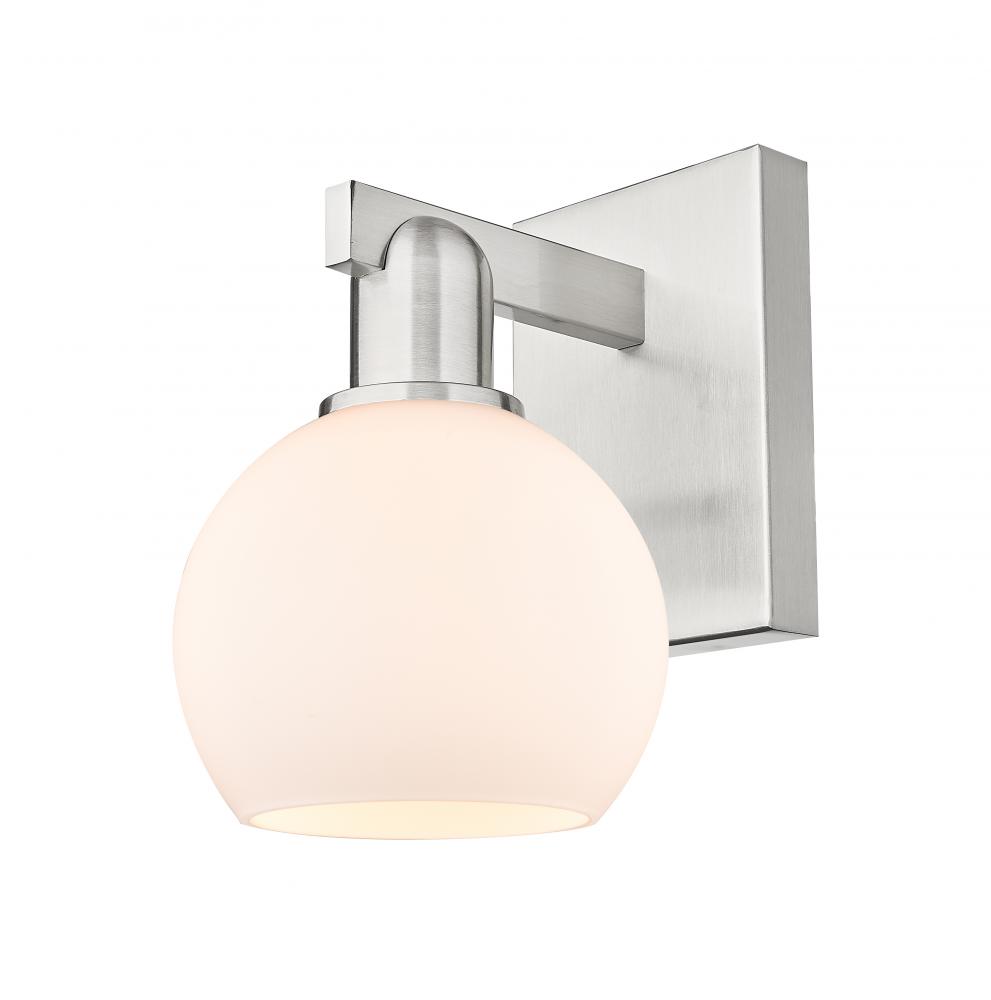 Athens - 1 Light - 6 inch - Brushed Satin Nickel - Sconce