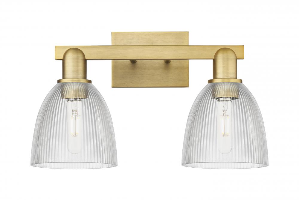 Castile - 2 Light - 17 inch - Antique Copper - Bath Vanity Light