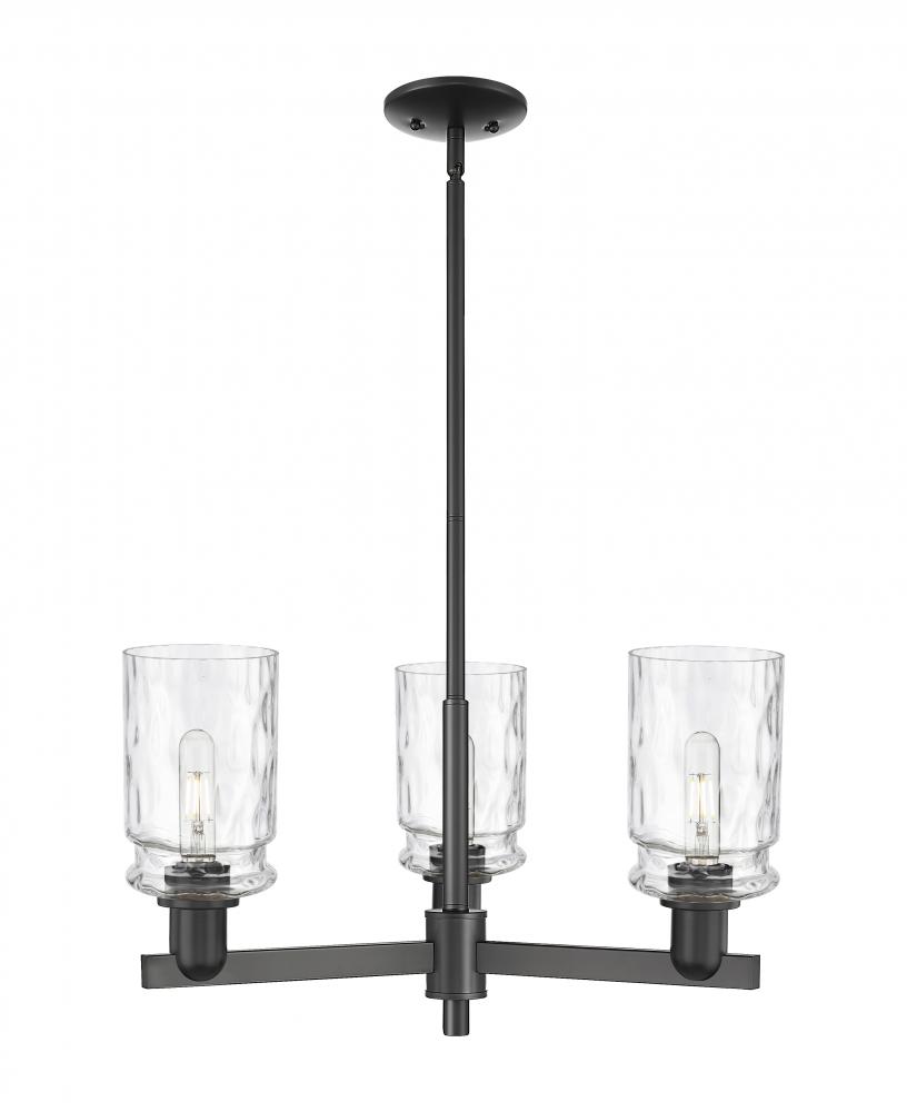 Candor - 3 Light - 27 inch - Satin Gold - Stem hung - Flush Mount