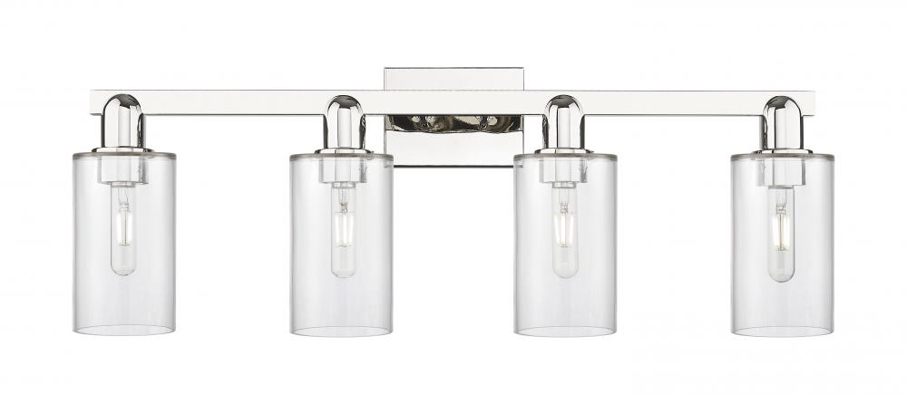 Clymer - 4 Light - 31 inch - Polished Nickel - Bath Vanity Light