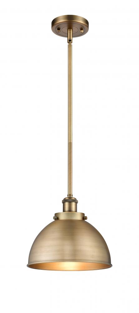Derby - 1 Light - 10 inch - Brushed Brass - Pendant