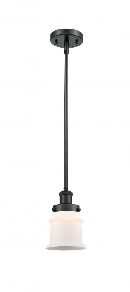 Canton - 1 Light - 6 inch - Matte Black - Mini Pendant