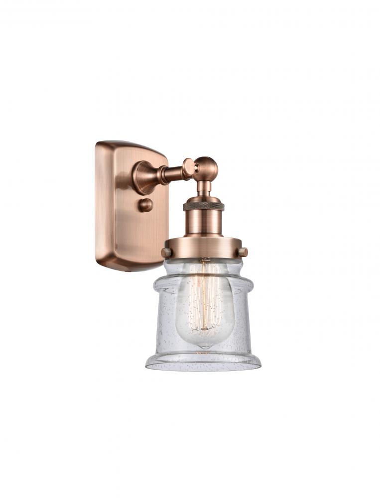 Canton - 1 Light - 6 inch - Antique Copper - Sconce