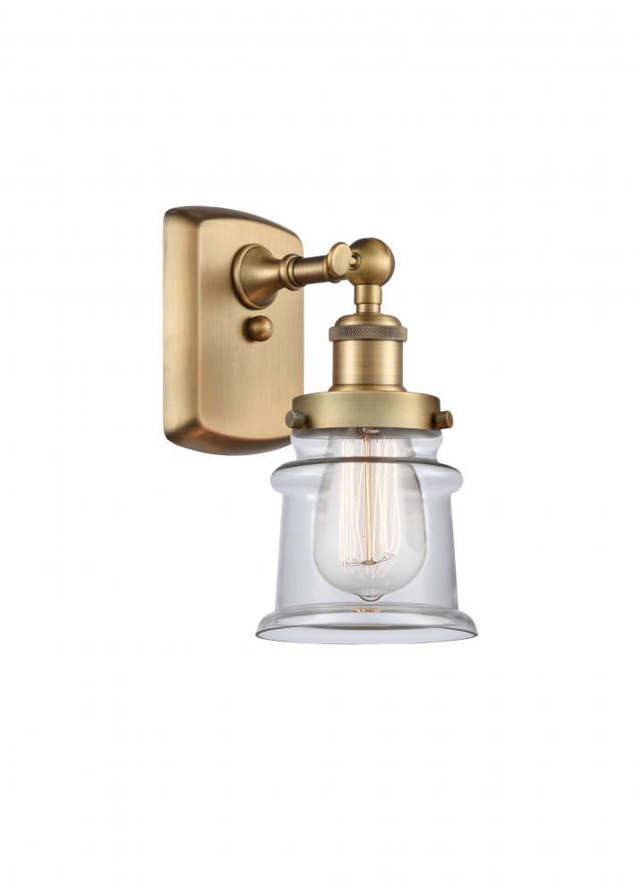 Canton - 1 Light - 6 inch - Brushed Brass - Sconce