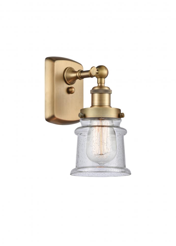 Canton - 1 Light - 6 inch - Brushed Brass - Sconce