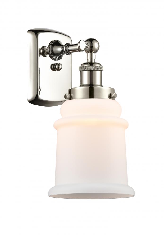 Canton - 1 Light - 6 inch - Polished Nickel - Sconce