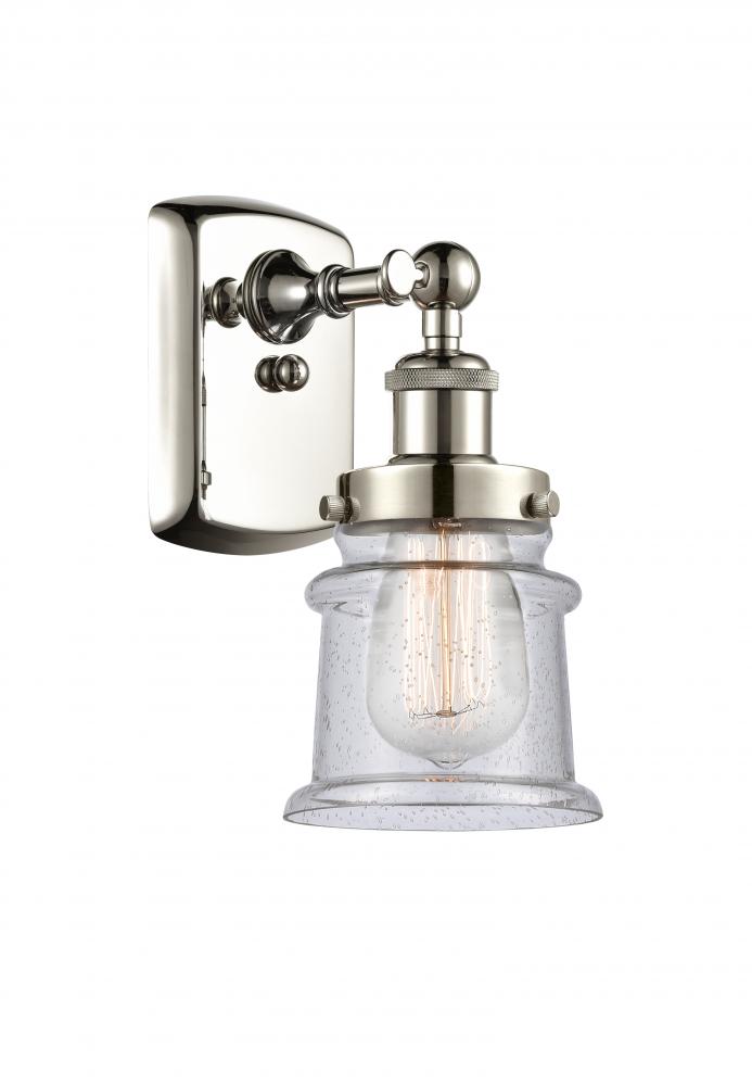 Canton - 1 Light - 6 inch - Polished Nickel - Sconce