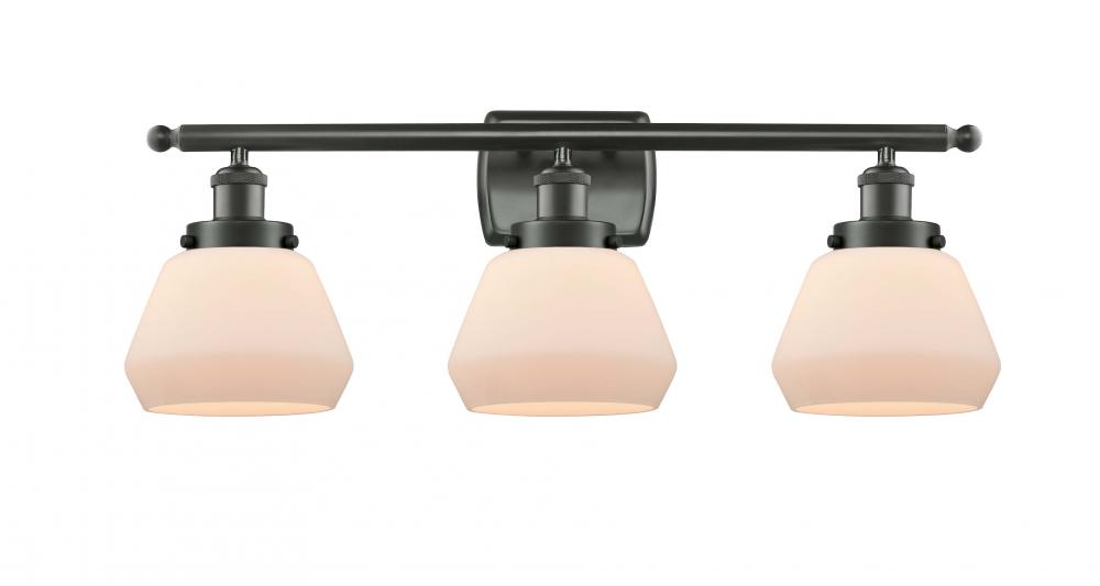 Fulton - 3 Light - 26 inch - Oil Rubbed Bronze - Bath Vanity Light