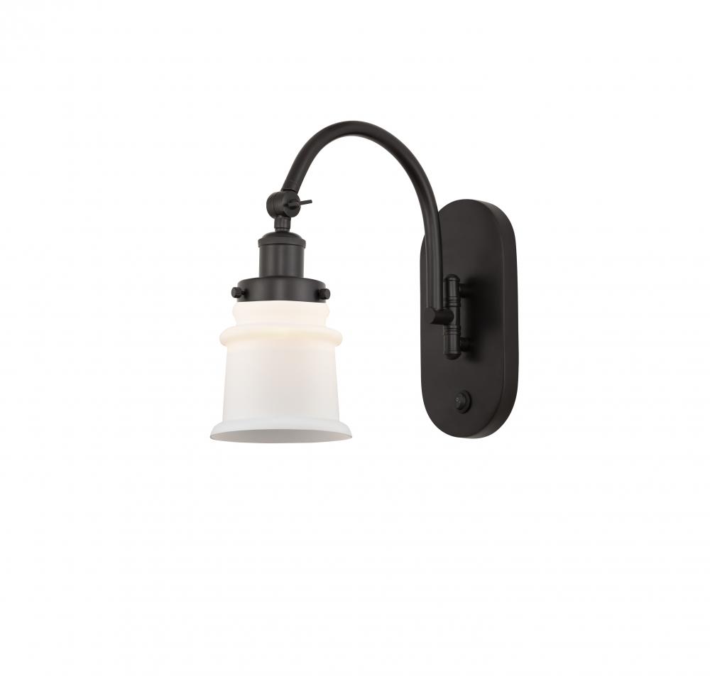 Canton - 1 Light - 7 inch - Oil Rubbed Bronze - Sconce