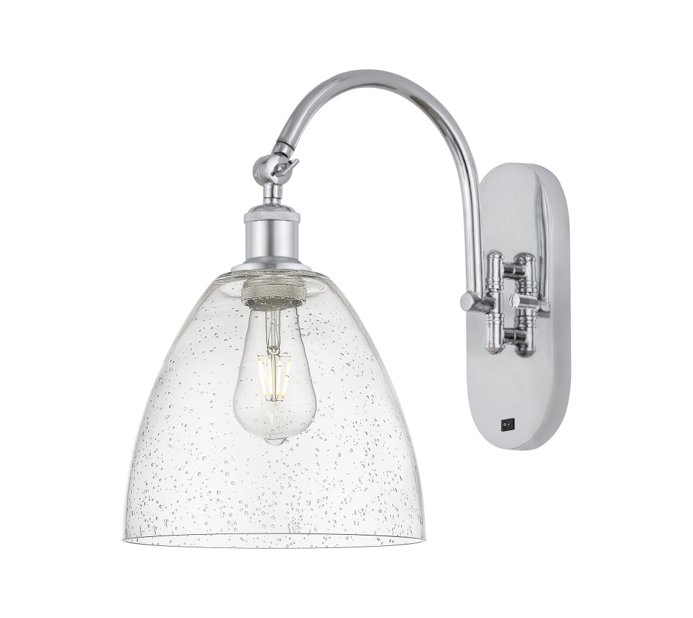 Bristol - 1 Light - 9 inch - Polished Chrome - Sconce