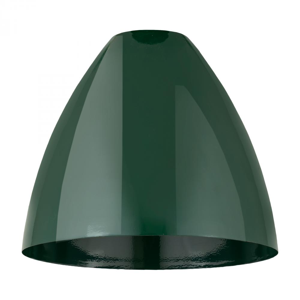Plymouth Light 7.5 inch Green Metal Shade