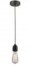 Innovations Lighting 100OB-10BW-2OB - Winchester - 1 Light - 2 inch - Oil Rubbed Bronze - Cord hung - Mini Pendant