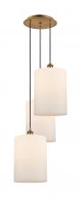 Innovations Lighting 113B-3P-BB-G111-L - Cobbleskill - 3 Light - 16 inch - Brushed Brass - Cord Hung - Multi Pendant