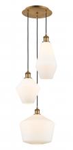 Innovations Lighting 113B-3P-BB-G651-MU - Cindyrella 3 Light 14 inch Multi-Pendant