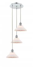 Innovations Lighting 113B-3P-PC-G131 - Orwell - 3 Light - 15 inch - Polished Chrome - Cord Hung - Multi Pendant