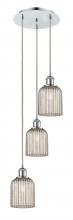 Innovations Lighting 113B-3P-PC-G559-5ME - Bridal Veil - 3 Light - 12 inch - Polished Chrome - Cord Hung - Multi Pendant