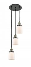 Innovations Lighting 113F-3P-BAB-G51 - Cone - 3 Light - 12 inch - Black Antique Brass - Cord hung - Multi Pendant