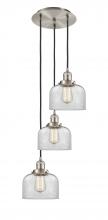 Innovations Lighting 113F-3P-SN-G72 - Cone - 3 Light - 14 inch - Brushed Satin Nickel - Cord hung - Multi Pendant