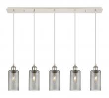 Innovations Lighting 125B-5P-PN-G434-7SM - Crown Point - 5 Light - 37 inch - Polished Nickel - Linear Pendant