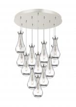 Innovations Lighting 126-451-1P-PN-G451-5CL - Owego - 12 Light - 24 inch - Polished Nickel - Multi Pendant