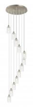 Innovations Lighting 126B-12P-SN-G434-7DE - Crown Point - 12 Light - 24 inch - Brushed Satin Nickel - Multi Pendant