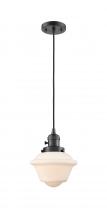 Innovations Lighting 201CSW-OB-G531 - Oxford - 1 Light - 7 inch - Oil Rubbed Bronze - Cord hung - Mini Pendant