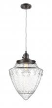 Innovations Lighting 201CSW-OB-G664-12 - Bridgeton - 1 Light - 16 inch - Oil Rubbed Bronze - Cord hung - Mini Pendant