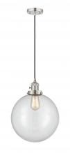 Innovations Lighting 201CSW-PN-G202-12 - Beacon - 1 Light - 12 inch - Polished Nickel - Cord hung - Mini Pendant