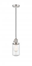 Innovations Lighting 201CSW-PN-G314 - Dover - 1 Light - 5 inch - Polished Nickel - Cord hung - Mini Pendant