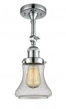 Innovations Lighting 201F-PC-G194 - Bellmont - 1 Light - 6 inch - Polished Chrome - Adjustable Semi-Flush Mount