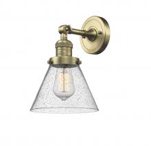 Innovations Lighting 203-AB-G44 - Cone - 1 Light - 8 inch - Antique Brass - Adjustable Sconce