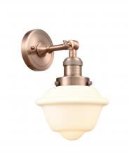 Innovations Lighting 203-AC-G531 - Oxford - 1 Light - 8 inch - Antique Copper - Adjustable Sconce