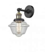 Innovations Lighting 203-BAB-G534 - Oxford - 1 Light - 8 inch - Black Antique Brass - Adjustable Sconce