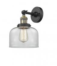 Innovations Lighting 203-BAB-G72 - Bell - 1 Light - 8 inch - Black Antique Brass - Adjustable Sconce