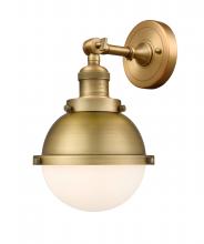 Innovations Lighting 203-BB-HFS-61-BB - Hampden - 1 Light - 7 inch - Brushed Brass - Adjustable Sconce