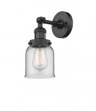 Innovations Lighting 203-BK-G52 - Bell - 1 Light - 5 inch - Matte Black - Adjustable Sconce