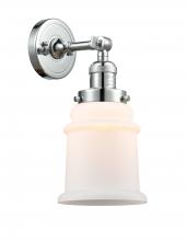 Innovations Lighting 203-PC-G181 - Canton - 1 Light - 7 inch - Polished Chrome - Adjustable Sconce