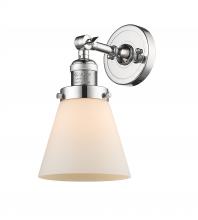 Innovations Lighting 203-PC-G61 - Cone - 1 Light - 6 inch - Polished Chrome - Adjustable Sconce
