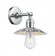 Innovations Lighting 203-PC-M17-PC - Scallop - 1 Light - 8 inch - Polished Chrome - Sconce