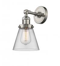Innovations Lighting 203-SN-G62 - Cone - 1 Light - 6 inch - Brushed Satin Nickel - Adjustable Sconce