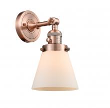 Innovations Lighting 203SW-AC-G61 - Cone - 1 Light - 6 inch - Antique Copper - Sconce