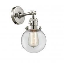 Innovations Lighting 203SW-PN-G202-6 - Beacon - 1 Light - 6 inch - Polished Nickel - Adjustable Sconce