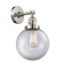 Innovations Lighting 203SW-PN-G202-8 - Beacon - 1 Light - 8 inch - Polished Nickel - Adjustable Sconce